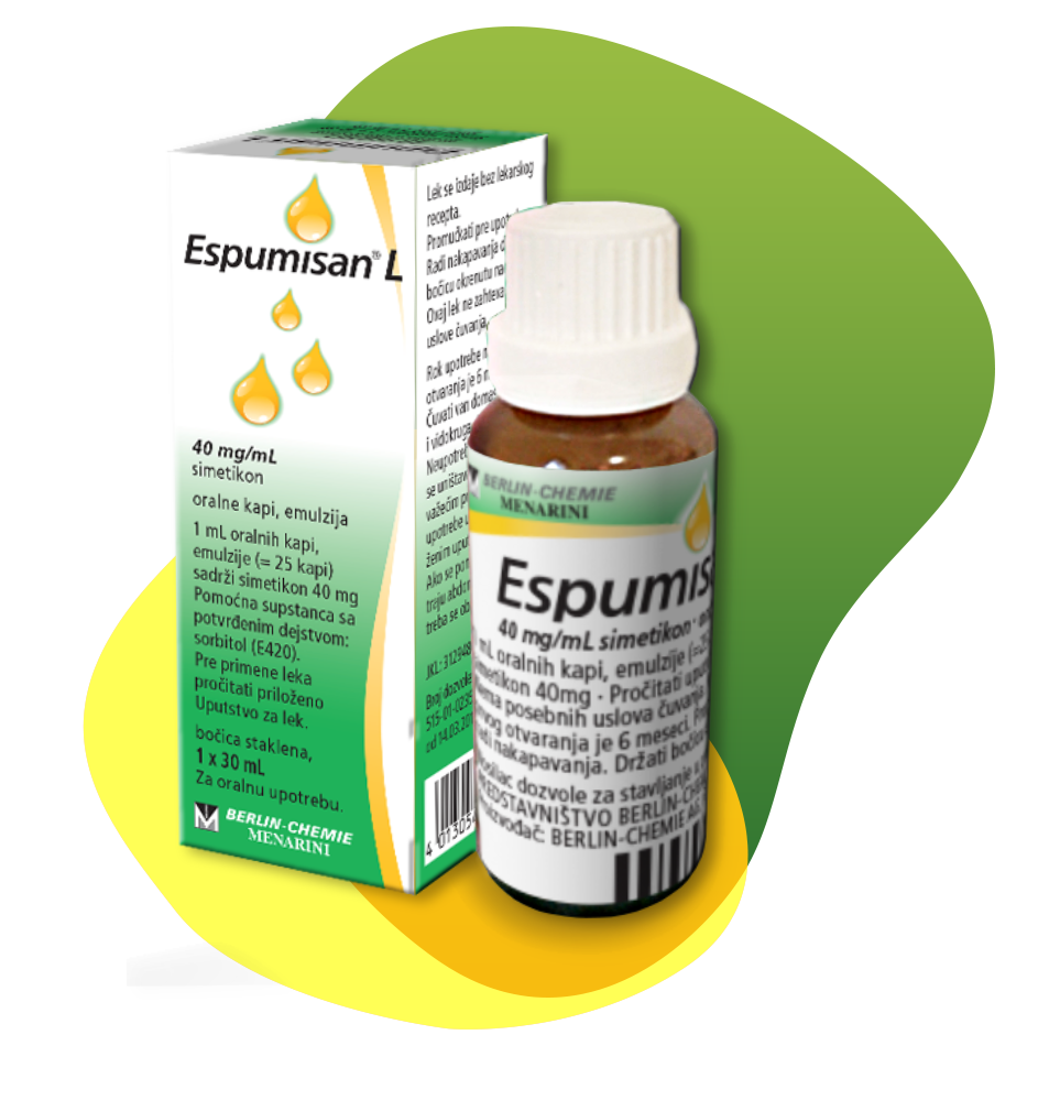 Packaging of Espumisan